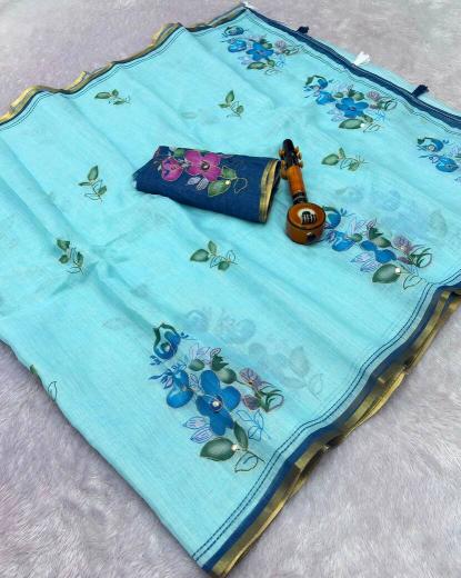 Vastrangan digital printed whole sale sarees